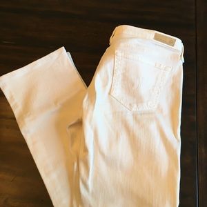 AG White Ballard jeans size 30